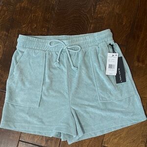 NWT Black Tape_ Light Teal Athletic Shorts Size Small